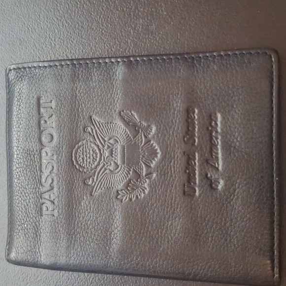 Wilsons Leather Other - Wilson's Leather Black Passport Wallet